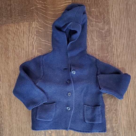GAP baby knitted seater set, navy... - Picture 2 of 3
